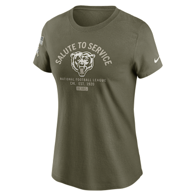 Chicago Bears Salute to Service Sideline