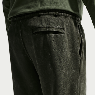 Nike Sportswear Club Men's Washed Cuffed Fleece Pants