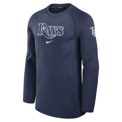 Tampa Bay Rays Authentic Collection Game Time Men's Nike Dri-FIT MLB Long-Sleeve T-Shirt