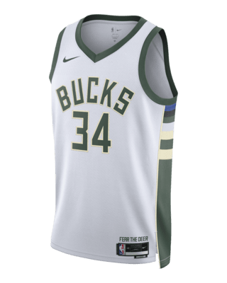 Milwaukee Bucks Association Edition 2022/23 Camiseta Nike Dri-FIT la NBA. Nike ES
