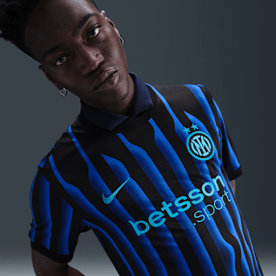 Fotbollströja Inter Milan 2025/26 Stadium (hemmaställ) Nike Dri-FIT Replica för män