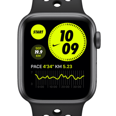 Apple Watch Nike Series 6 (GPS + Cellular) avec Bracelet Sport Nike