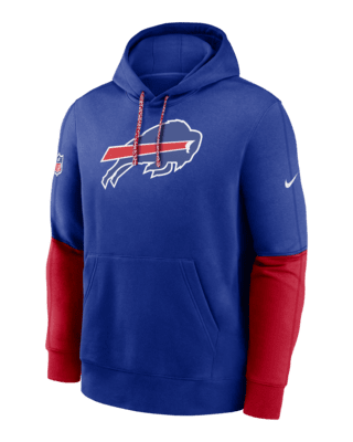 Мужское худи Buffalo Bills Sideline Team Issue Club Nike NFL Pullover Hoodie