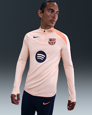 Мужские  FC Barcelona Strike Third Nike Dri-FIT Total 90 Soccer Knit Drill Top