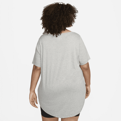 Playera larga para mujer (talla grande) Nike Sportswear Essential