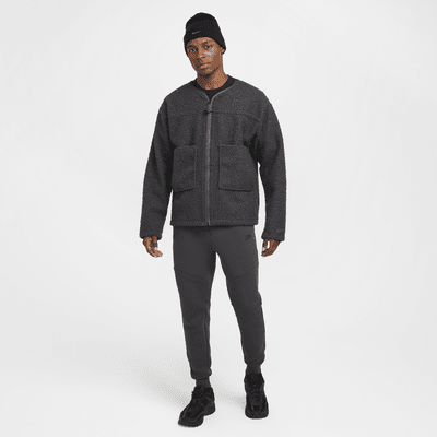 Chamarra de tejido Fleece grueso para hombre Nike Tech