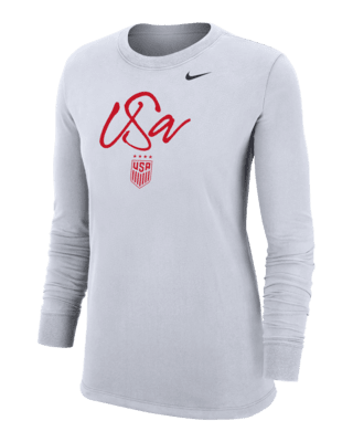 Женская футболка USWNT Nike Soccer Long-Sleeve