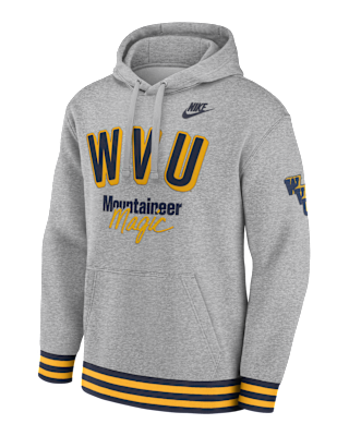 Мужское худи West Virginia Legacy Retro Men’s Nike College Pullover Hoodie