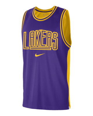 Los Angeles Lakers Nike Practice Tank - Mens