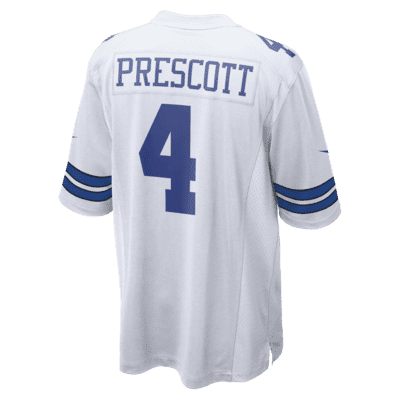 NFL Dallas Cowboys (Dak Prescott) Men's Game Football Jersey