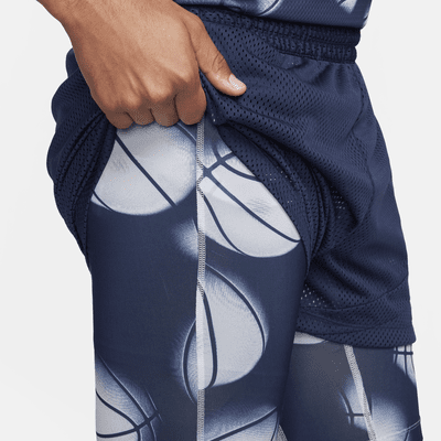 Shorts de básquetbol Dri-FIT de 10 cm 2 en 1 para hombre Ja