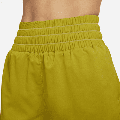 Nike One Women's Dri-FIT Ultra High-Waisted 3" Brief-Lined Shorts