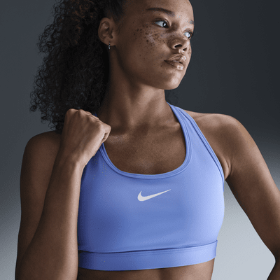 Nike Swoosh Medium Support Dolgulu Kadın Spor Sütyeni