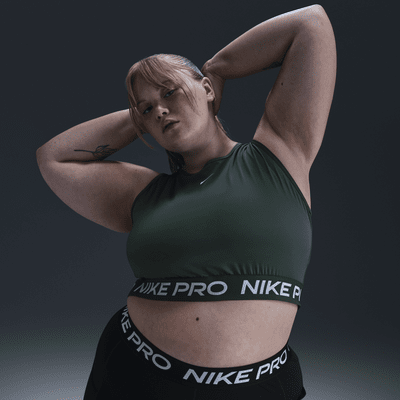 Nike Pro Women's Dri-FIT Cropped Tank Top (Plus Size)