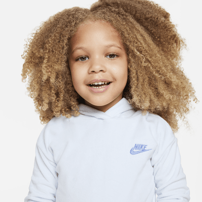 swoosh tape hoodie