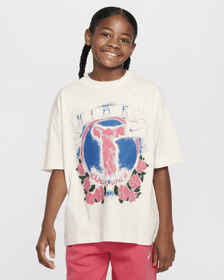 Подростковая футболка Nike Sportswear Big Kids' (Girls') Oversized