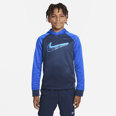 Nike Therma-FIT Big Kids' (Boys') Graphic Pullover Hoodie