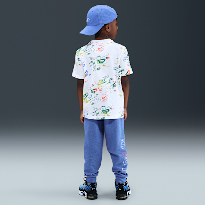 Nike Sportswear Little Kids' Reveal Printed Tee and Pants Set