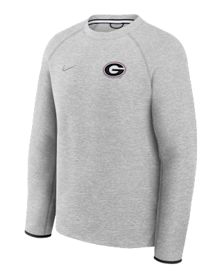 Мужские  Georgia Tech Fleece Nike College Pullover Crew