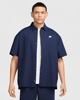 Мужские шорты Nike Club Short-Sleeve Button-Down Shirt