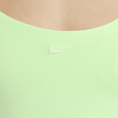 Camiseta de tirantes cami ajustada para mujer Nike Sportswear Chill Knit