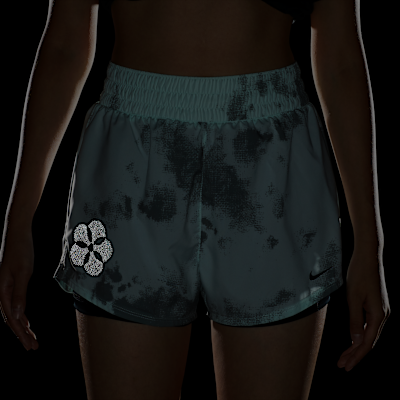 Nike One Women's Dri-FIT High-Waisted 8cm (approx.) 2-in-1 Shorts