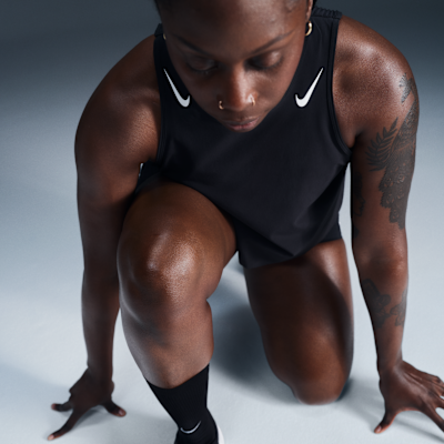 Débardeur court de running Dri-FIT ADV Nike AeroSwift pour femme