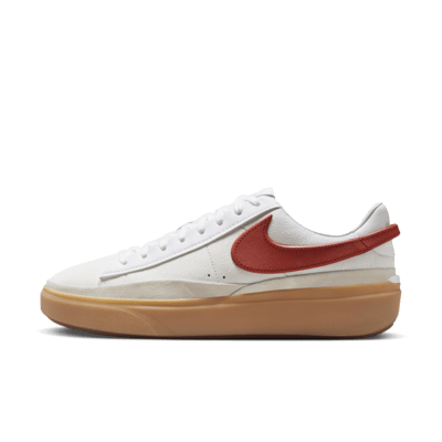 nike blazer gum sole low