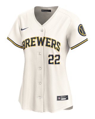 Женские джерси Christian Yelich Milwaukee Brewers Nike Dri-FIT ADV MLB Limited Jersey