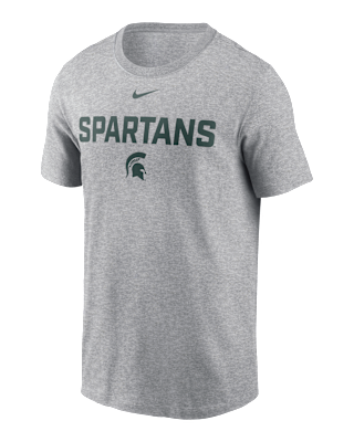 Мужская футболка Michigan State Campus 2-Hit Nike College