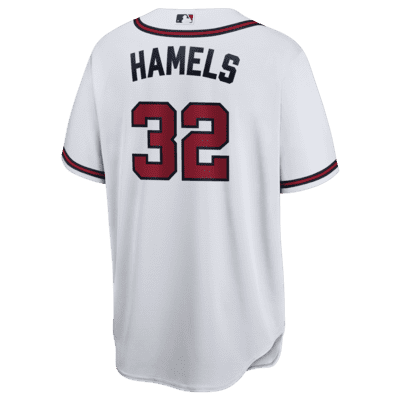 Camiseta de béisbol réplica para hombre MLB Atlanta Braves (Cole Hamels)