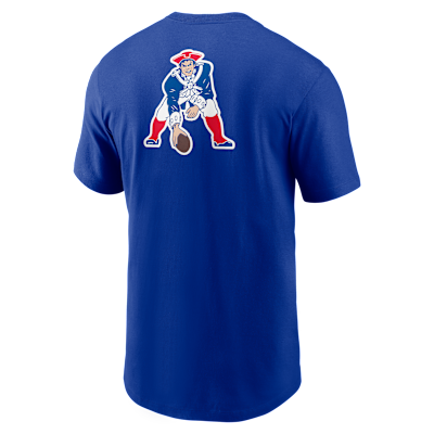 Playera Nike de la NFL para hombre New England Patriots Rewind Front And Back Hit Essential