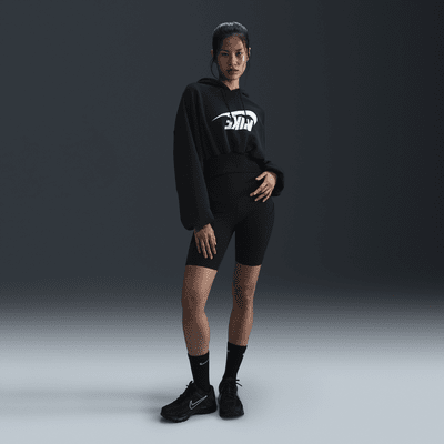 Nike Sportswear Extragroßer verkürzter Hoodie aus French-Terry (Damen)