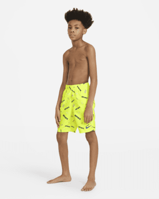 nike logofetti swim trunks