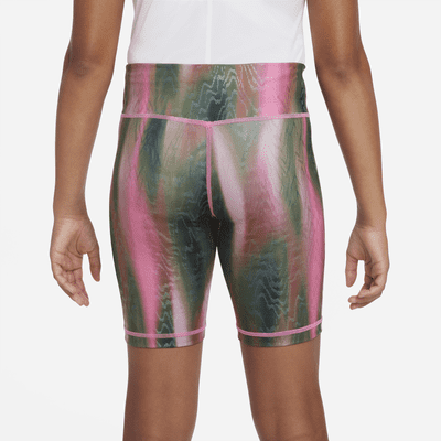 Nike Dri-FIT One Icon Clash Older Kids' (Girls') Biker Shorts