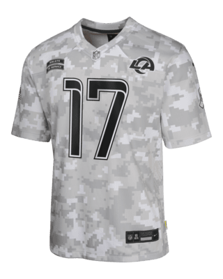 Подростковые джерси Puka Nacua Los Angeles Rams Salute to Service Big Kids' Nike Dri-FIT NFL Limited Jersey