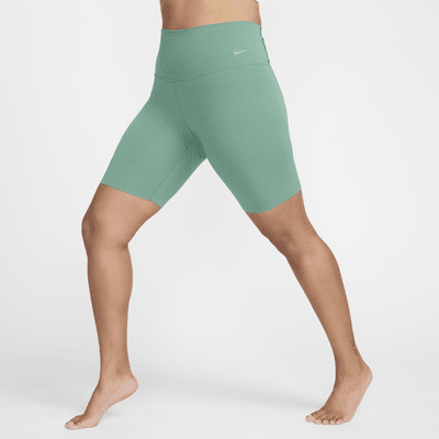 Nike Zenvy Pantalons curts de cintura alta i subjecció lleugera de 20 cm de ciclisme - Dona