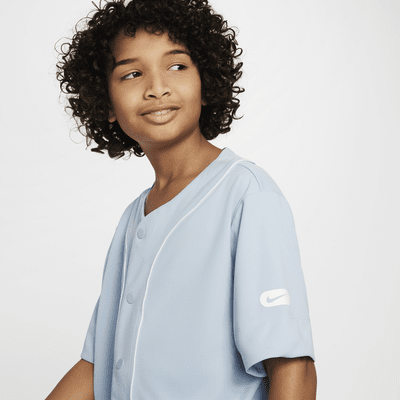 Jersey de béisbol Dri-FIT para niños talla grande Nike Athletics