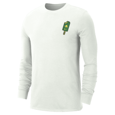 Oregon Men's Nike College Long-Sleeve T-Shirt