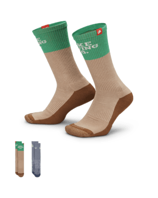 Unisex носки Nike Everyday Plus Cushioned Crew Socks (2 Pairs)