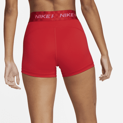 Nike Pro Dri-FIT Women's Mid-Rise 3" Graphic Training Shorts