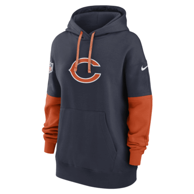 Chicago Bears Sideline Essential Women's Nike NFL Pullover Hoodie