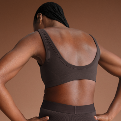 NikeSKIMS Vintage Seamless Women's Scoop Bra