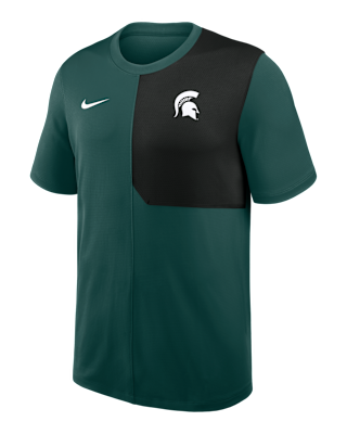 Мужские  Michigan State Sideline Coach Nike Dri-FIT College Top