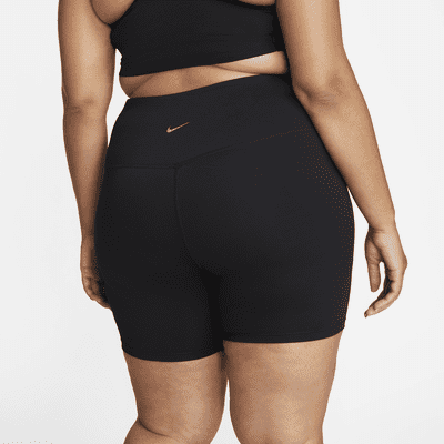 Nike Yoga Women's High-Waisted 7" Shorts (Plus Size)