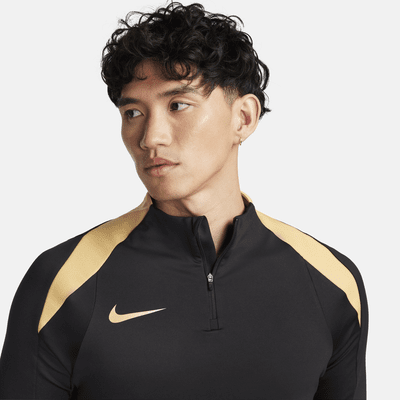 เสื้อฝึกซ้อมฟุตบอลซิปสั้นผู้ชาย Dri-FIT Nike Strike