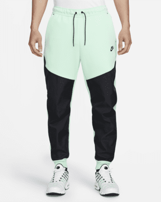 khaki green nike tracksuit bottoms