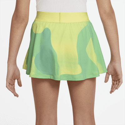 NikeCourt Dri-FIT Victory Big Kids' (Girls') Printed Tennis Skirt