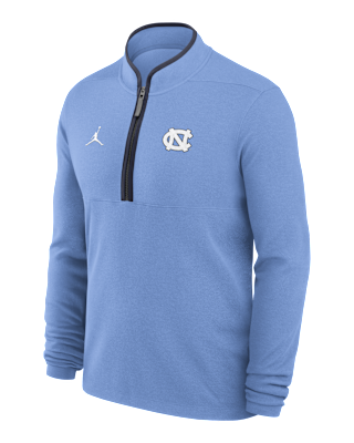 Мужские  North Carolina Victory Jordan Brand Dri-FIT College 1/2-Zip Long-Sleeve Top