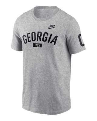 Мужская футболка Georgia Legacy Arch 2-Hit Nike College
